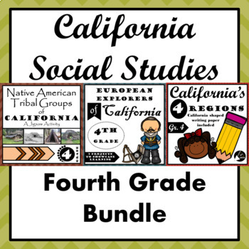 Preview of California Social Studies Bundle