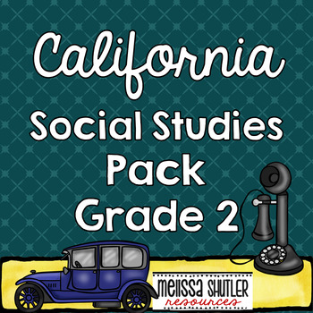 Preview of California Social Studies Grade 2
