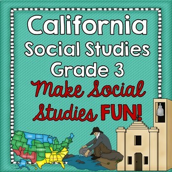 Preview of California Social Studies Grade 3