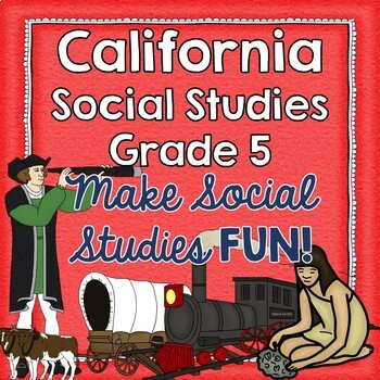 Preview of California Social Studies Grade 5
