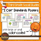 California Social Studies Standards - Third Grade Posters