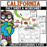 California State Fact Sheet + Worksheet