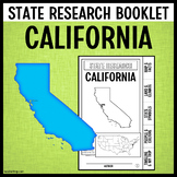 California State Report Research Project Tabbed Booklet | 