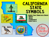 California State Symbols Posters