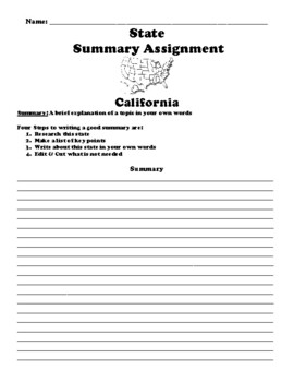 california essay topics