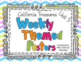 California Treasures Weekly Posters Unit 5