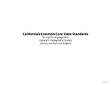 California’s Common Core State Standards