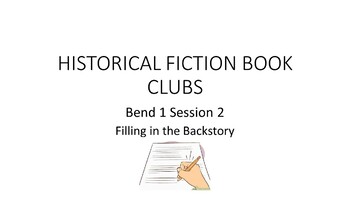 Preview of Calkins Historical Fiction Book Club Reading Unit Grades 6-8 BUNDLE