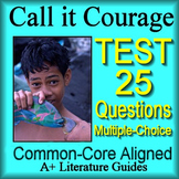 Call It Courage Test