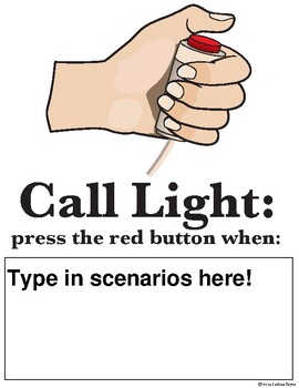 Call Light Visual Aid (free) by Reyes | TPT