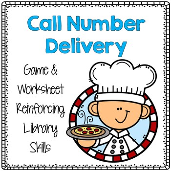 Preview of Library Shelf Order & Call Number Challenge - Pizza Delivery Theme