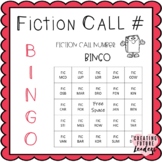 Call Number Fiction Bingo - Elementary Library Game Activity