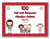 100 Fun Call & Respond Attention Grabbers - Posters in Hig