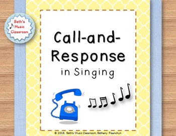 Preview of Call-and-Response Lesson and Songs