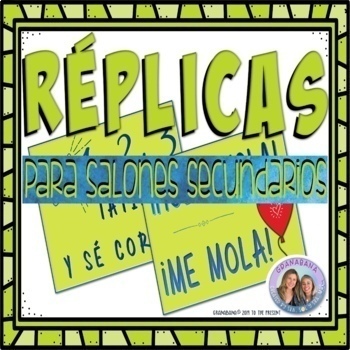 Preview of Call and Response | RÉPLICAS | for the Secondary Spanish Classroom