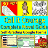 Call it Courage Novel Study Unit - Comprehension Questions