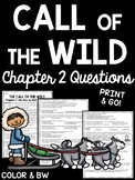 Call of the Wild Chapter 2 Reading Comprehension Worksheet