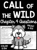 Call of the Wild Chapter 4 Reading Comprehension Worksheet