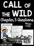 Call of the Wild Chapter 5 Reading Comprehension Worksheet