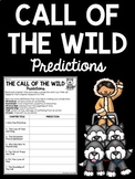 Call of the Wild Chapter Prediction Chart FREEBIE