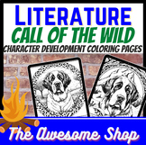 Call of the Wild Character Coloring Pages for Buck Before 