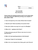 Call of the Wild Movie Worksheet