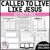Called to Live Like Jesus - Activity Pack