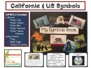 Preview of Callifornia and US Symbols