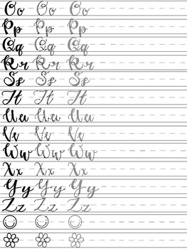 Calligraphy Handlettering Practice by Gianna Ferguson | TPT