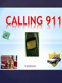 Preview of Calling 911 for Secondary Life Skills Students