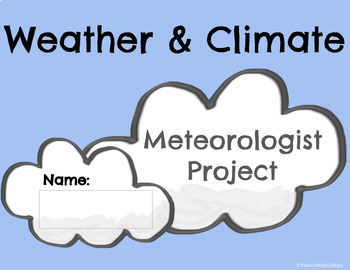 Preview of Calling all Meteorologists! - Weather Reports - Project Based Distance Learning