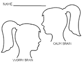 Calm Brain VS Worry Brain Activity for Counselors