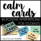Calm Cards: Postive Affirmations for Kids