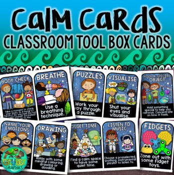 Preview of Calm Cards for Kiwi kids (Mini posters)