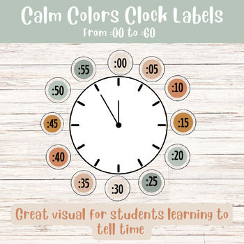 Label Templates (Calm Colours) by MissSerenade