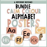Alphabet Poster BUNDLE l English Alphabet & ASL l MODERN N