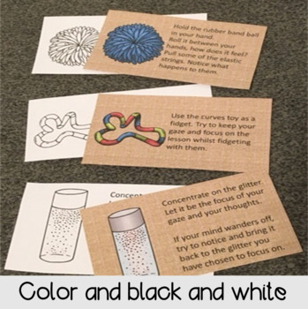 Calm Corner sensory brain breaks Burlap theme by New Teacher Budget ...