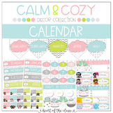 Calm & Cozy Collection - CALENDAR | EDITABLE
