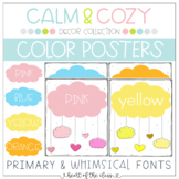 Calm & Cozy Collection - COLOR POSTERS