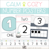 Calm & Cozy Collection - NUMBER POSTERS