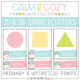Calm & Cozy Collection - SHAPE POSTERS
