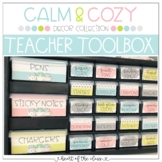 Calm & Cozy Decor TEACHER TOOLBOX | EDITABLE