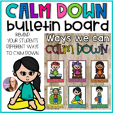 Calm Down Bulletin Board Poster Set