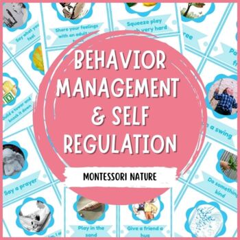 Preview of Behavior Management and Self Regulation - Task Cards