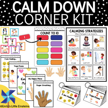 Calm Down Corner Kit by Emily's Little Einsteins | TPT