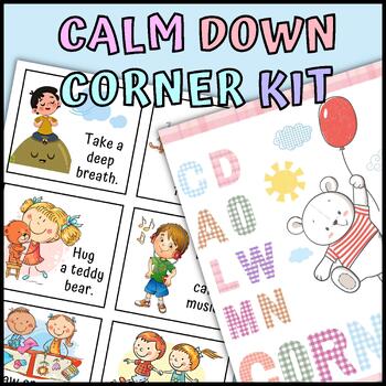 Calm Down Corner Kit: Calming Strategies, Posters, Social Stories ...