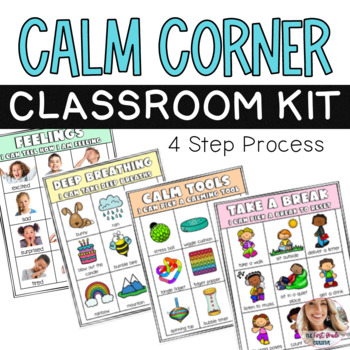 Calm Corner Kit Social Emotional Coping Tools and Strategies | TPT