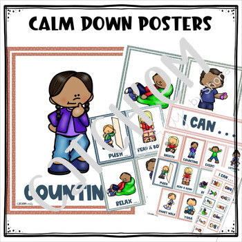 Calm Down Corner Kit for Preschool-Pre-K Social Emotional by Catch'em Early