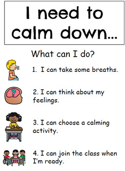 Calm Down Corner Poster by Taylor Gauniel | TPT