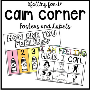 Preview of Calm Down Corner Posters